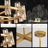  36-Light 36"W Dimmable Round Crystal Cup Style Chandelier with Crystal Accents (Bulbs Included)-1085984173
