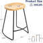 Tabouret de bar 24 po Korella-721101066