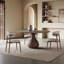 Combinaison table et chaise moderne et minimaliste
