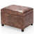 Milana Coffee Faux Leather selected