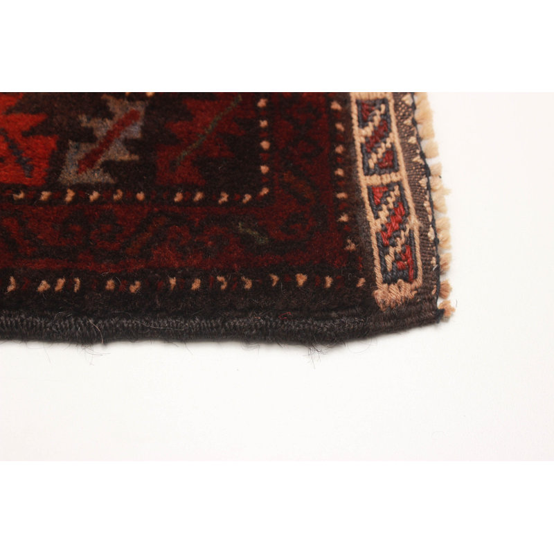 Tapis noir Teimani 3 pi 1 po x 5 pi 0 po