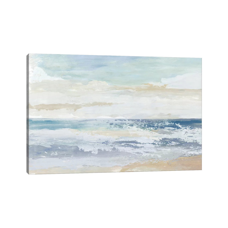 Ocean Salt by Tom Reeves - Painting on Canvas, 66.04cm H x 101.6cm W x 3.81cm D, Wrapped Canvas