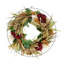Couronne d'automne 26 po avec hortensias et boucles
