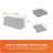 Rebrilliant Basics Outdoor Patio Cushion & Cover Storage Bag (48 W X 16 D X 22 H Inches) Beige, Model 9324A63446344D979A8B0EA3A8891E2C