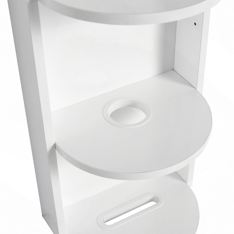 Tablettes flottantes modernes, support de rangement mural pour salle de bain 12 po, conception à fixation flottante