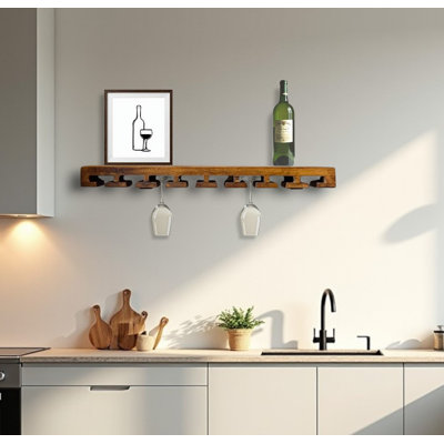 Vintage Vino Wall Mounted Wine Rack by Heirloum