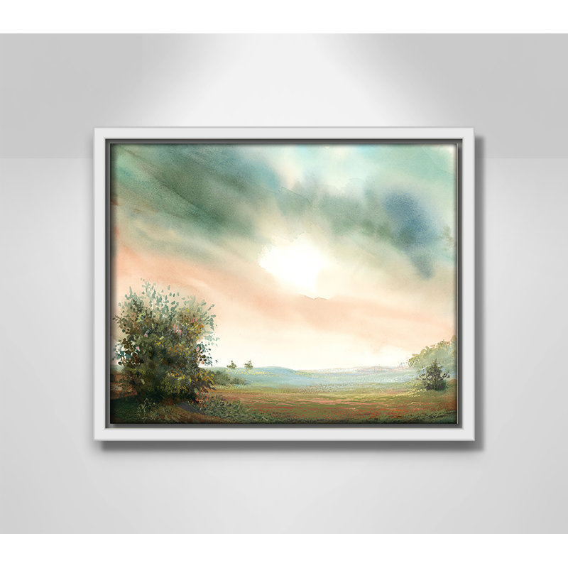 «Edge Print» par Dena Ann Adams, H 9,5 po x l 11,5 po, Blanc