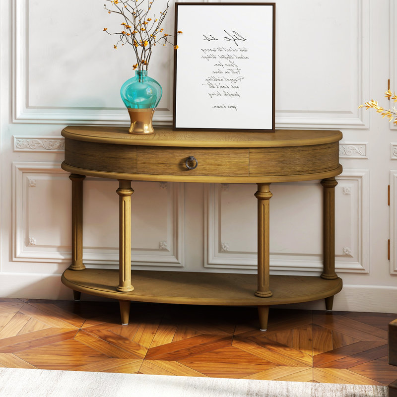 Brailen 29.02'' Console Table, Natural