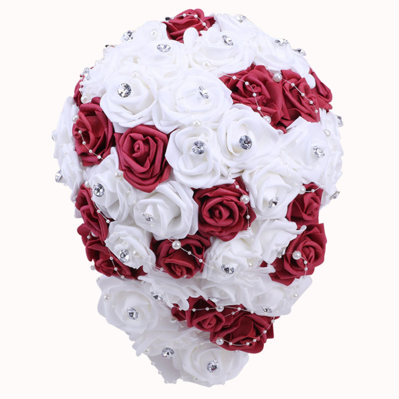 Bouquet de mariage, Rouge