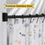 119.38cm Curved Wall Shower Curtain Pole