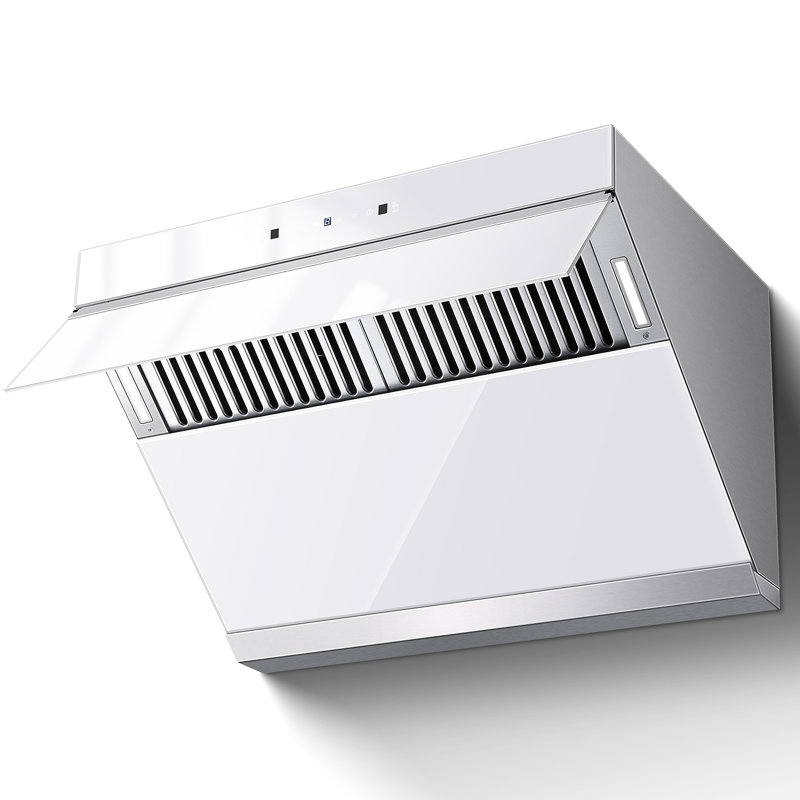 SNDOAS 30" 1000 CFM Convertible Range Hood with Baffle Filter, White