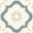 DaVinci 7.9" x 7.9" Patterned Matte Porcelain Floor and Wall Tile