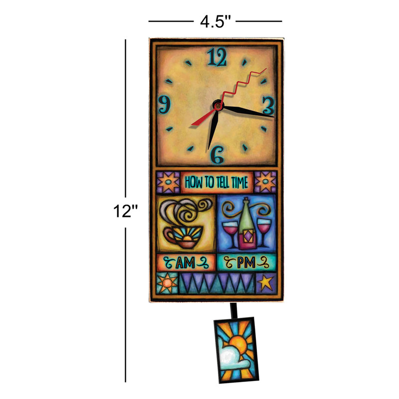 Gleeson Wood Wall Clock