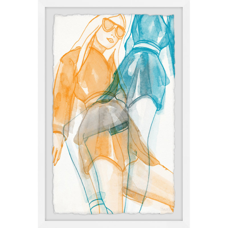 Trendy Rompers by Parvez Taj - Single Picture Frame Painting, 91 cm H x 61 cm W