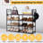 16 Pair Stackable Shoe Rack