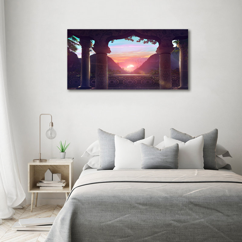 Architecture East - Wrapped Canvas Print