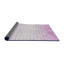 Tapis rose/zone grise à motifs-1101159697