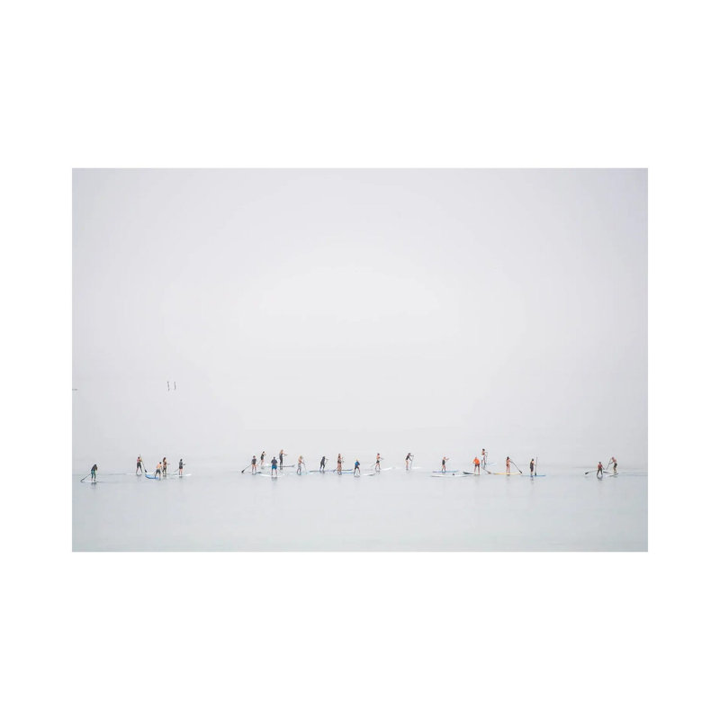 Floating Mirage by Joshua Raif - Wrapped Canvas Painting, 20.32 cm H x 30.48 cm W