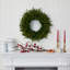 24'' Faux Pine Lighted Wreath