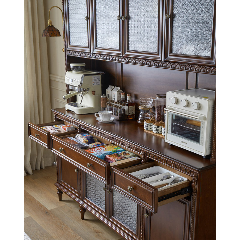 71-inch Solid Maple Pantry Cabinet