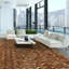 Atlas Cowhide Chevron Area Rug-1666383460