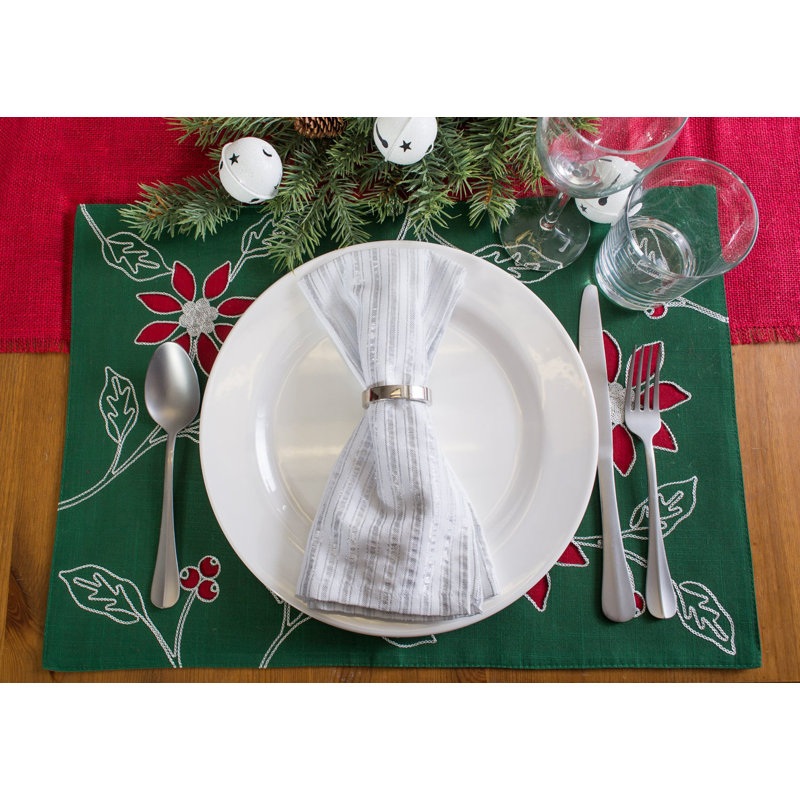 Trosky Cotton Striped Square Napkin