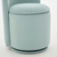 Fauteuil d'appoint pivotant en velours-134288067