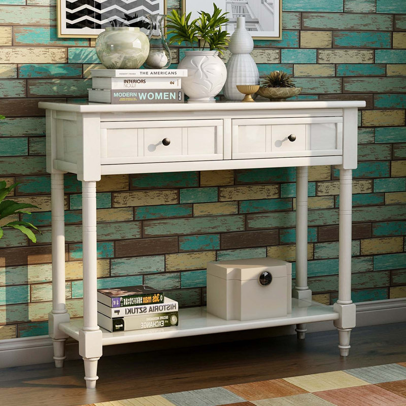 Koeller Console Table, Ivory