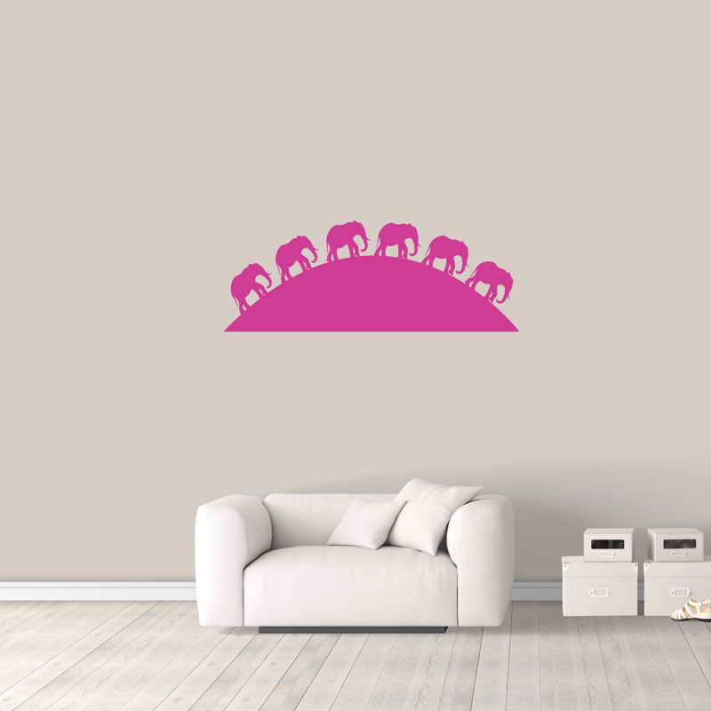 Adhésif décoratif Jasinski, Rose vif