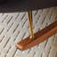Chaise berçante simple rétro