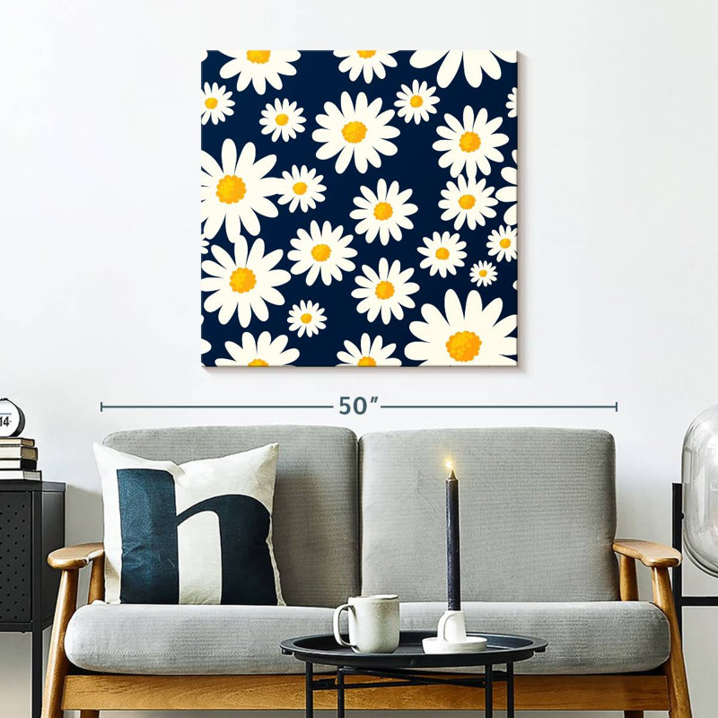 Harnek Daisy Pattern, 30" H x 30" W