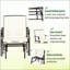 Ensemble bistro 3 pièces pour fauteuil de détente et table basse d'extérieur-1839914745