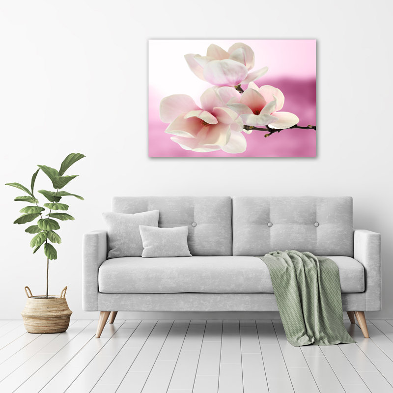 Magnolia - No Frame Print on Glass