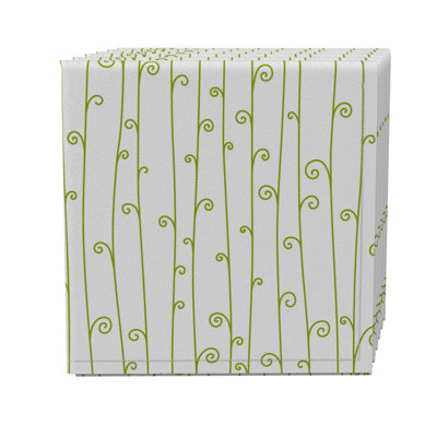 Cotton Twill No Pattern Square Napkin