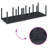 vidaXL Garden Dining Set 13 pcs Anthracite Plastic-464497318