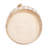 Stylish Round Wood Table Vase with Tassel Accent for Home Decor - Modern Flower Vase for Office, Tabletops, and Living Room - 8"-2087847646