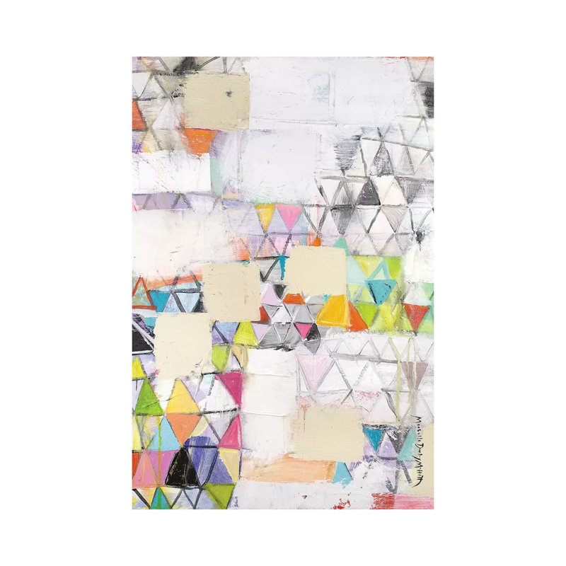 Cover up 1 Piece Painting on Canvas, 101.6cm H x 66.04cm W x 3.81cm D, Wrapped Canvas