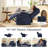 35.8" W Chenille Power Lift Recliner-120025367