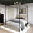 Jamerson Upholstered 4 Drawers Metal Storage Canopy Bed-595449070