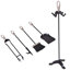 Leonie Steel Fireplace Tool Set-500760572-500760571