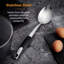 Tower T832188 Precision Plus Spoon with Hanging Loop, Softtex Handle, Stainless Steel