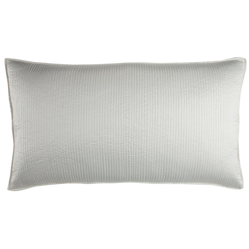 Retro Lumbar Pillow Cover & Insert, 27" x 36", Ivory