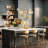 8 - Light Dimmable Glass Bubble Chandelier