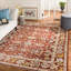 Sultanabad Ampang Hand Knotted Wool/Cotton Rust Area Rug-1714208445