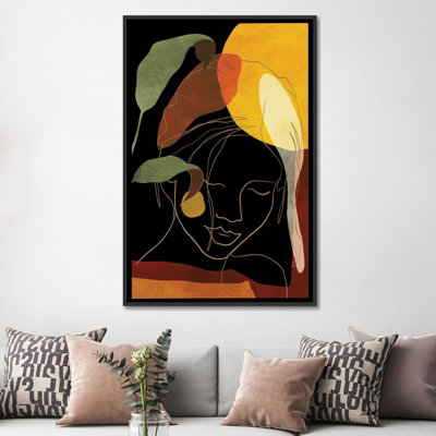 Woman in Black by Ana Rut Bré - Graphic Art Print