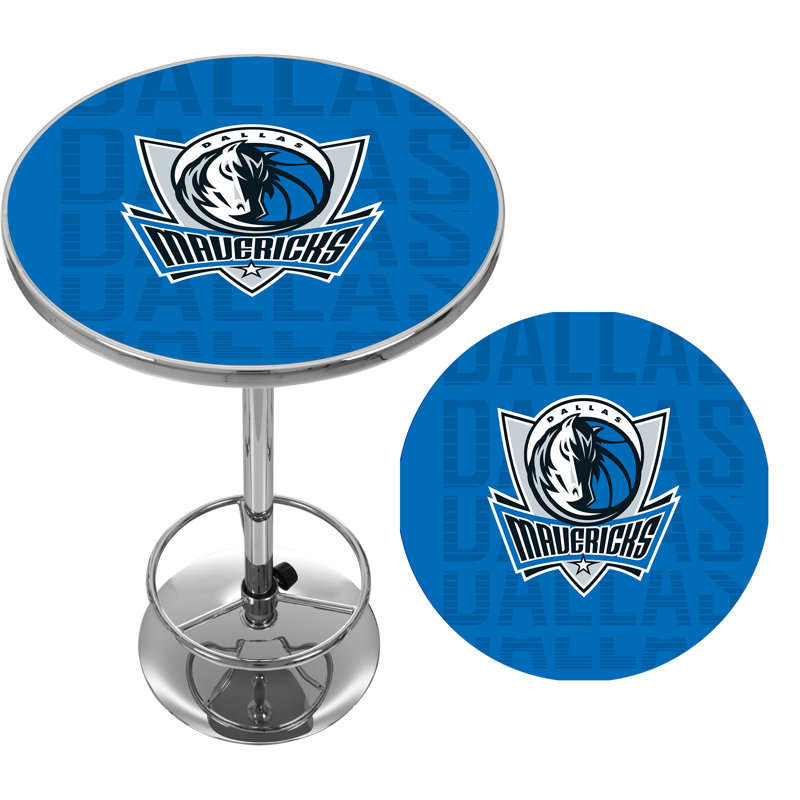 Table de bar avec repose-pieds NBA City, Mavericks de Dallas