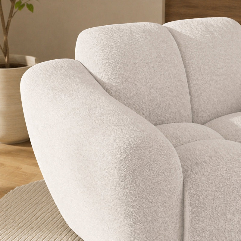 Tampa Greige 3-piece Sofa Set