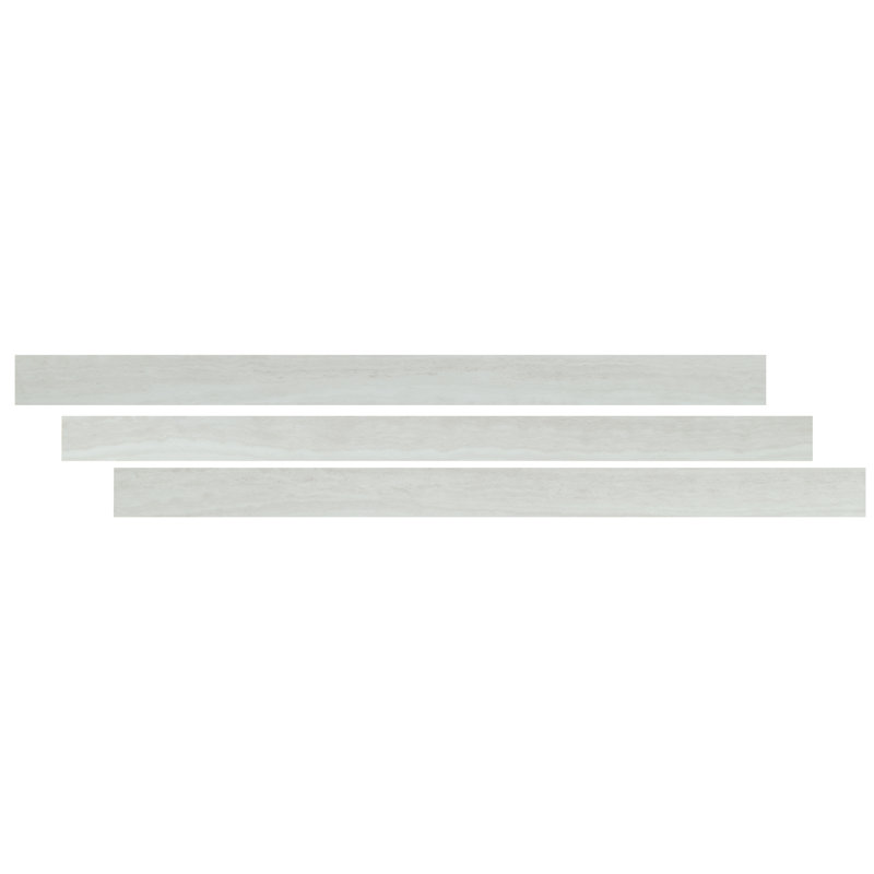 White Ocean Vinyl Quarter Round Molding, 94" Length