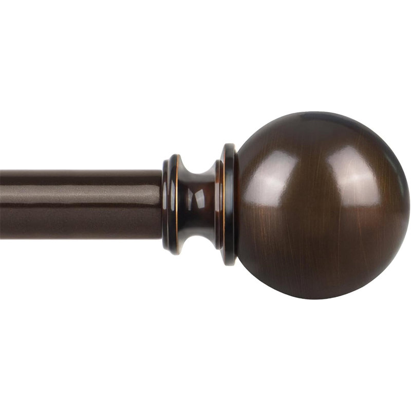 Tringle à rideaux bronze, Bronze
