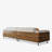 Removable And Washable Cotton-linen Sofa，111.8-inch, solid wood frame sofa
